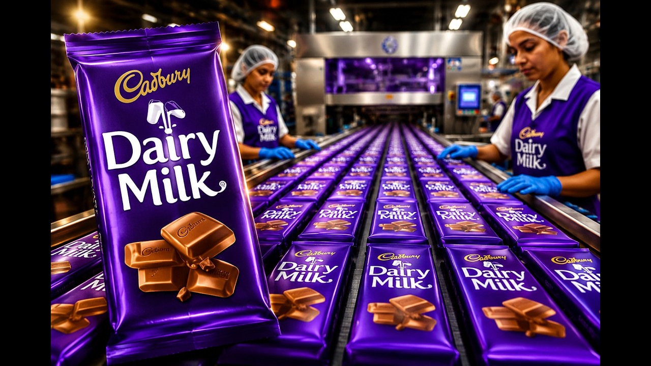 Inside the Chocolate Factory 🍫 | How Millions of Chocolate Bars Are Made Every Day