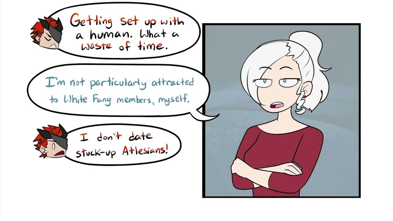 Winter and Adam Sitting in a Tree (RWBY Comic Dubs Compilation)