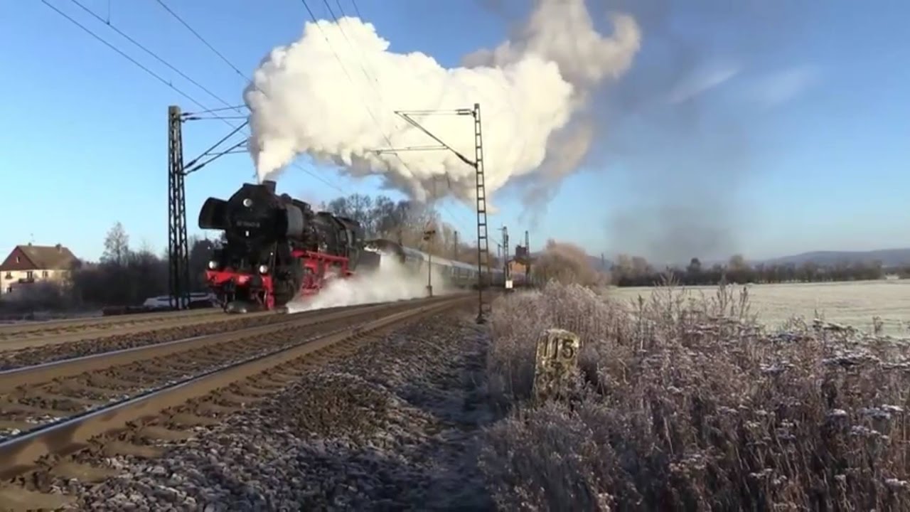 Winterdampf Pur! Kälte und Dampf mit 52 1360 auf die höhen des Westerwaldes