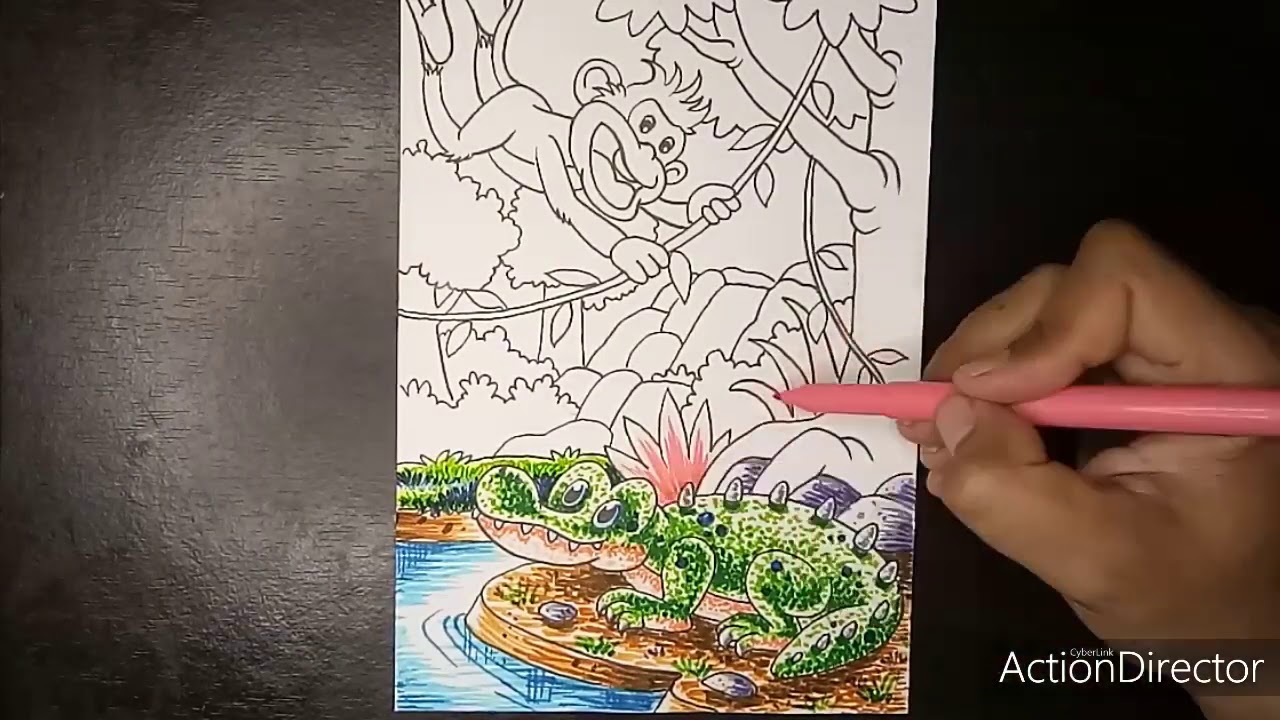 Melukis dengan connector pen faber castell