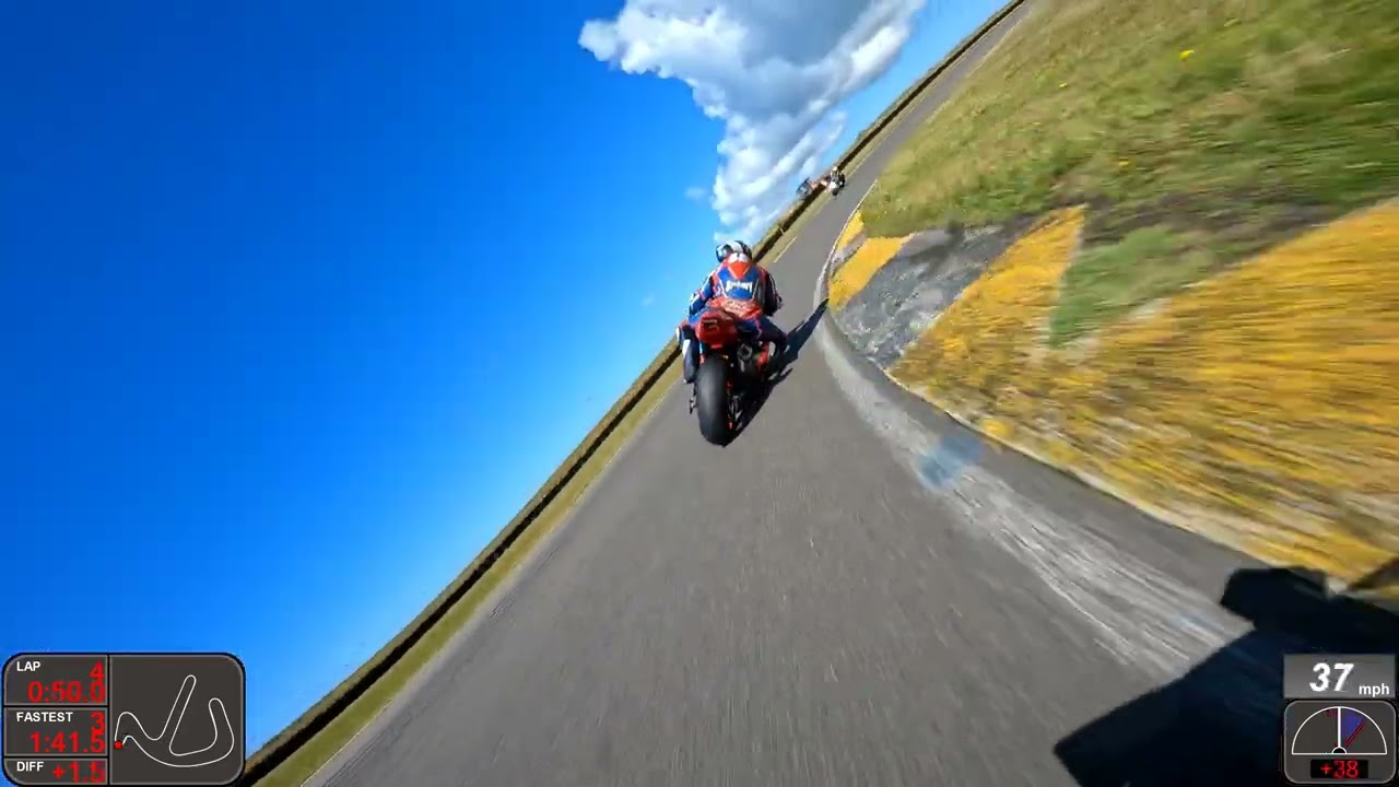 FZR4/9 Trac Môn Anglesey 04/08/2022 ~1150 4K (Jamie Whitham Trackday)
