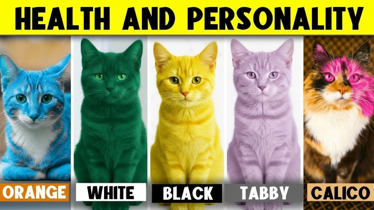 What Your Cat’s Fur Color Reveals About Their Health and Personality