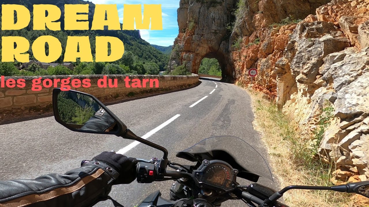 road trip moto les gorges du tarn episode 1 4k