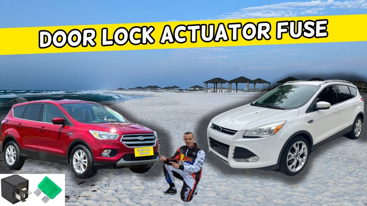 FORD ESCAPE DOOR LOCK ACTUATOR FUSE LOCATION 2013 2014 2015 2016 2017 2018 2019