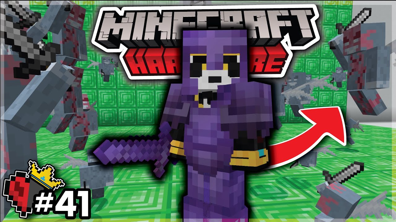 This RAID FARM is a DISASTER in Minecraft Hardcore!!!