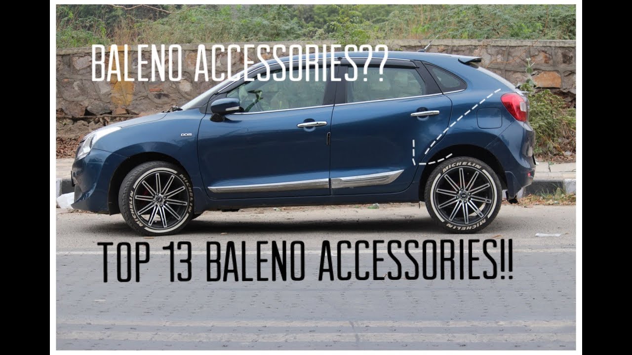 Baleno Modifications and accessories | Baleno modified | cheap and latest accessories