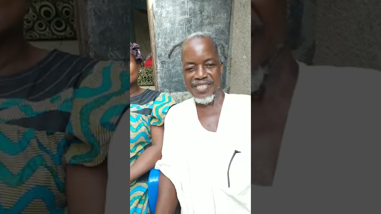 L,immortel Oulai Kayo le Hibou de L,Ouest et sa femme Clémentine.