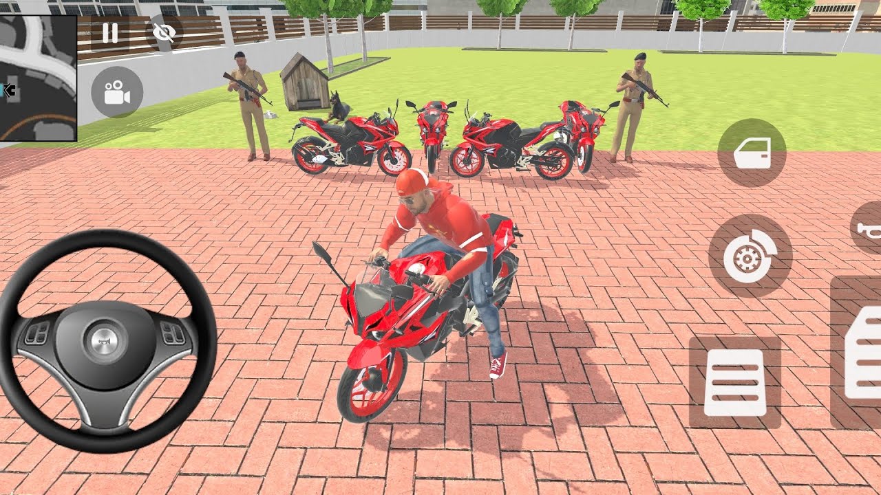 🎮 Franklin Order By 4️⃣ RS 200CC SuperBike 🏍️ in 🇮🇳 Indian Bike Auto Simulator 