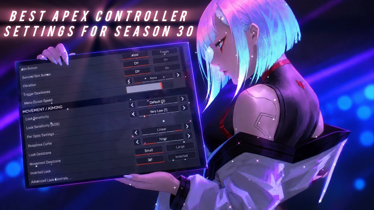 Best Apex Legends Controller Settings For The Most Consistent Aim *SEASON 30* 