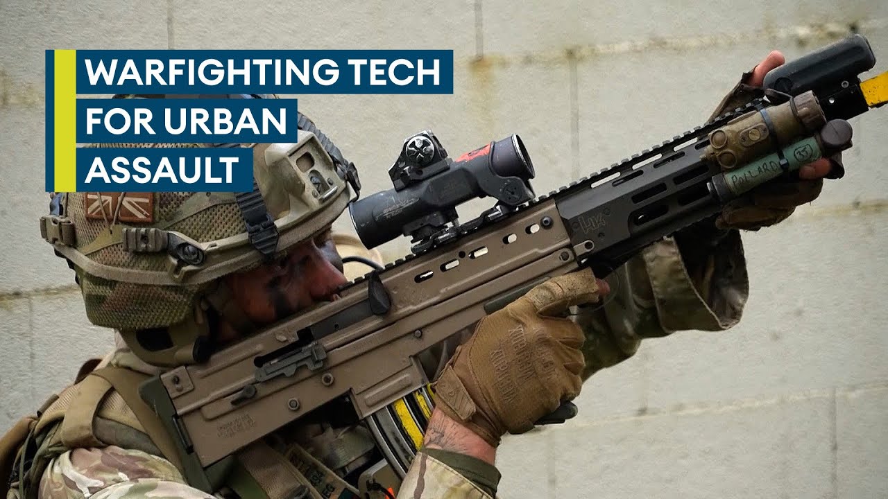 British Army tests futuristic urban warfare kit to the max