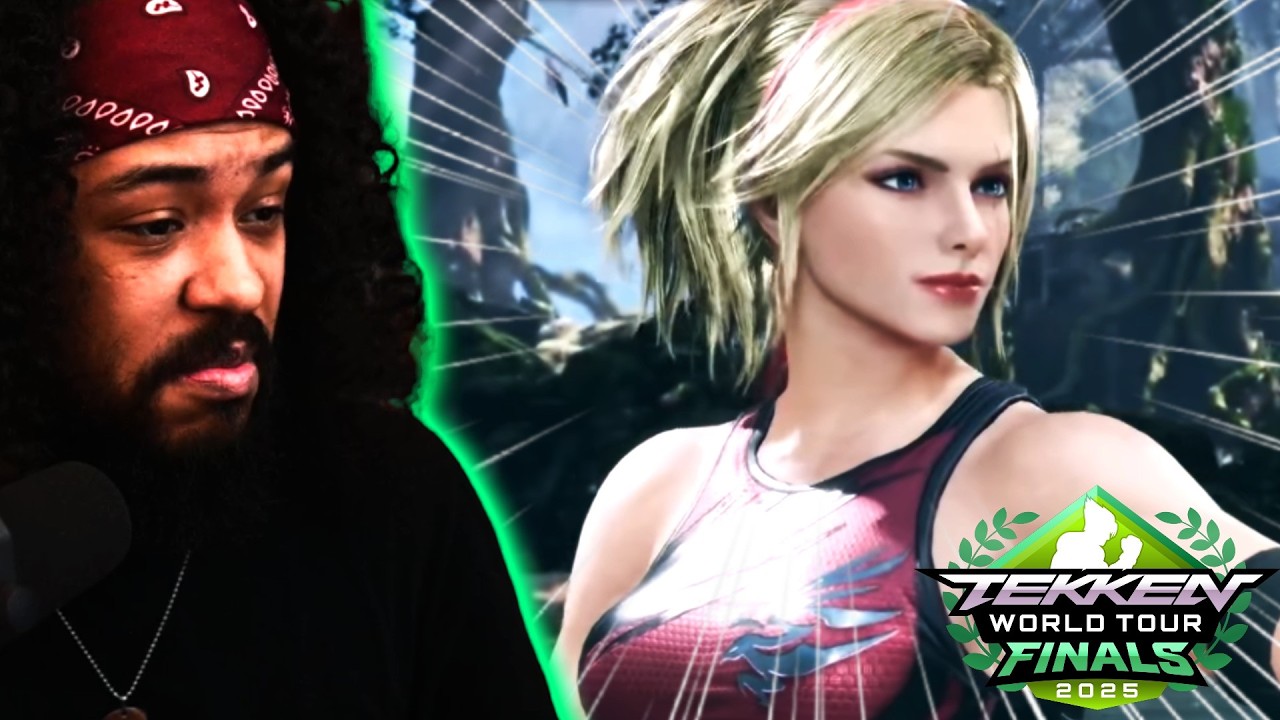 Лотус наблюдает за тем, как Лидия поднимается в нижней сетке мирового тура Tekken 8...