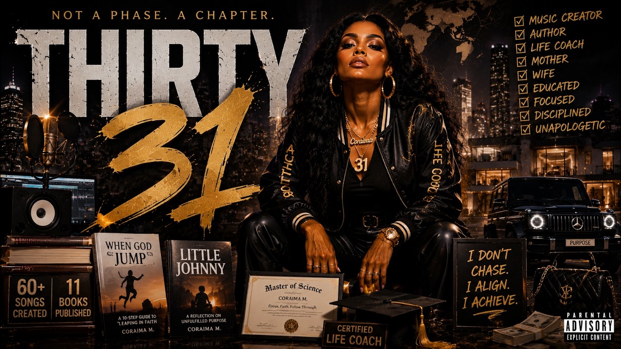 Thirty One (Lyric Video) | Motivational Rap About Success, Growth & Discipline