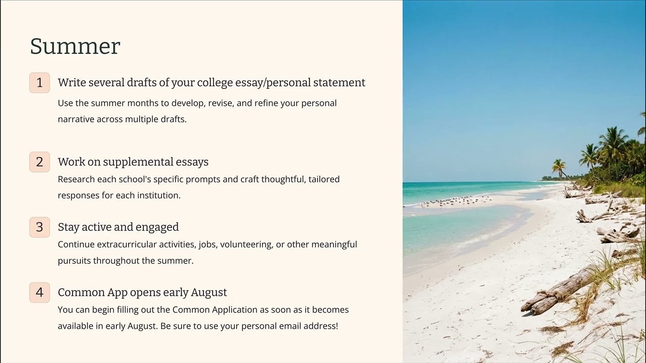 College Application Timeline