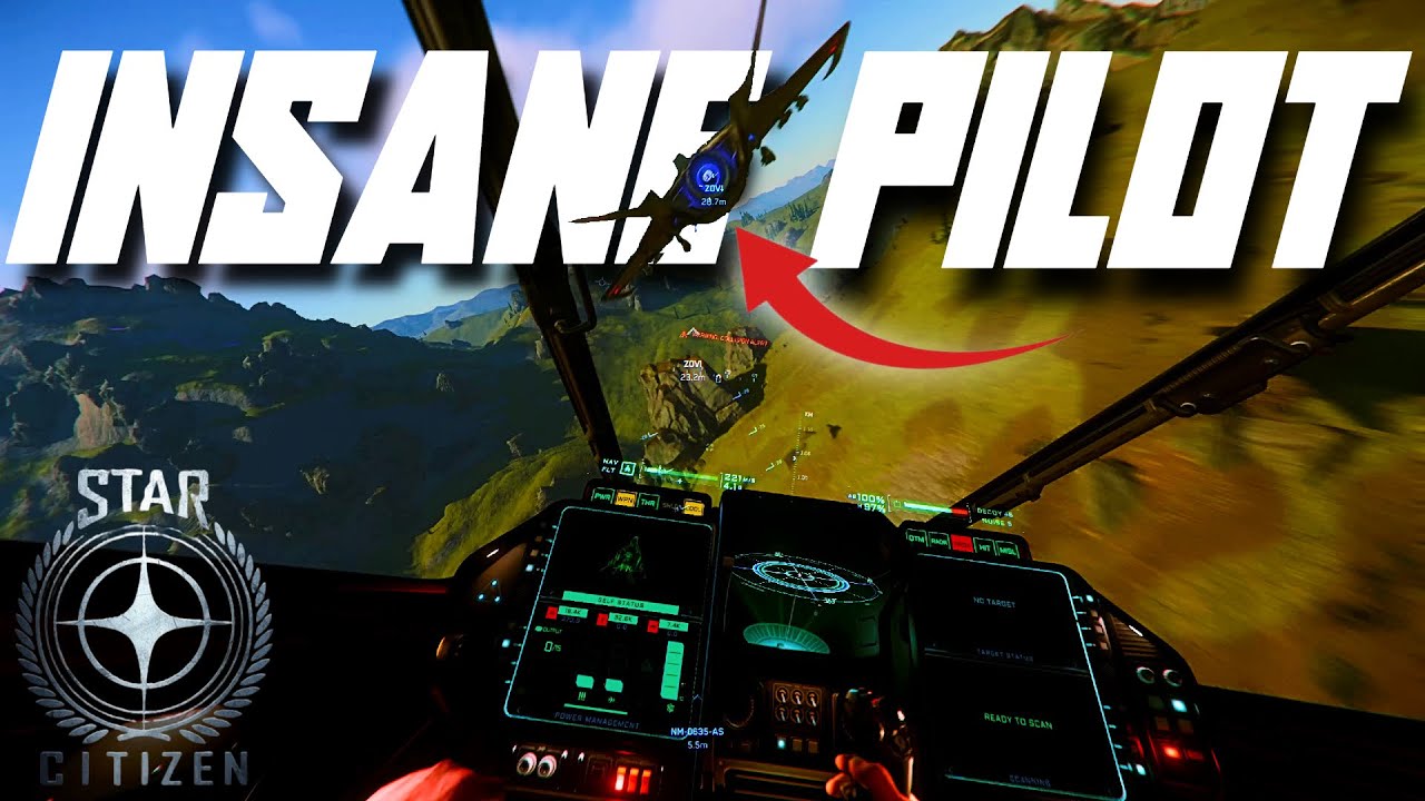 This Keyboard & Mouse Pilot Is INSANE! Star Citizen