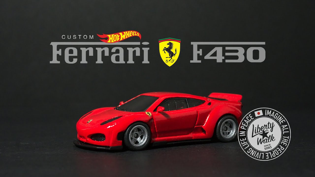 Ferrari F430 Liberty Walk Custom Hot Wheels