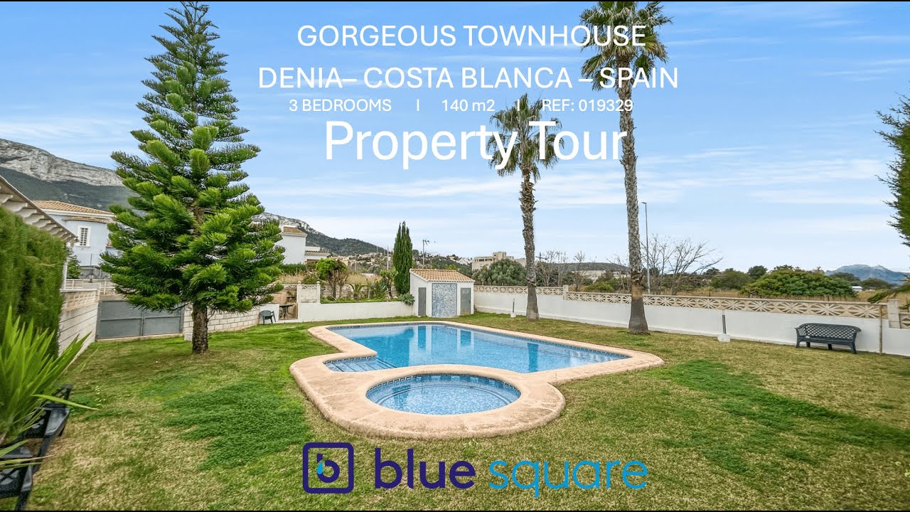 For sale: Stunning Townhouse in Denia I BLUE SQUARE I REF 019329