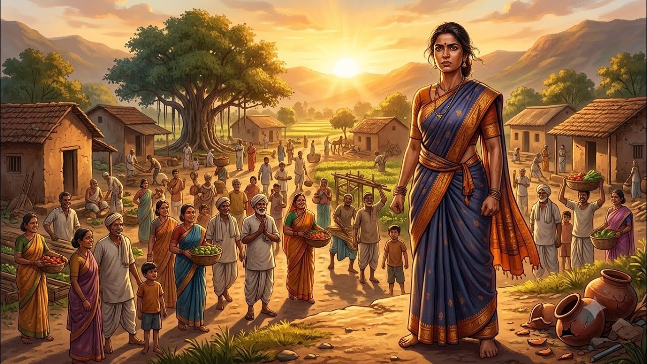“जिसे सबने खत्म समझा… वही बनी पूरे गाँव की ताकत!”
