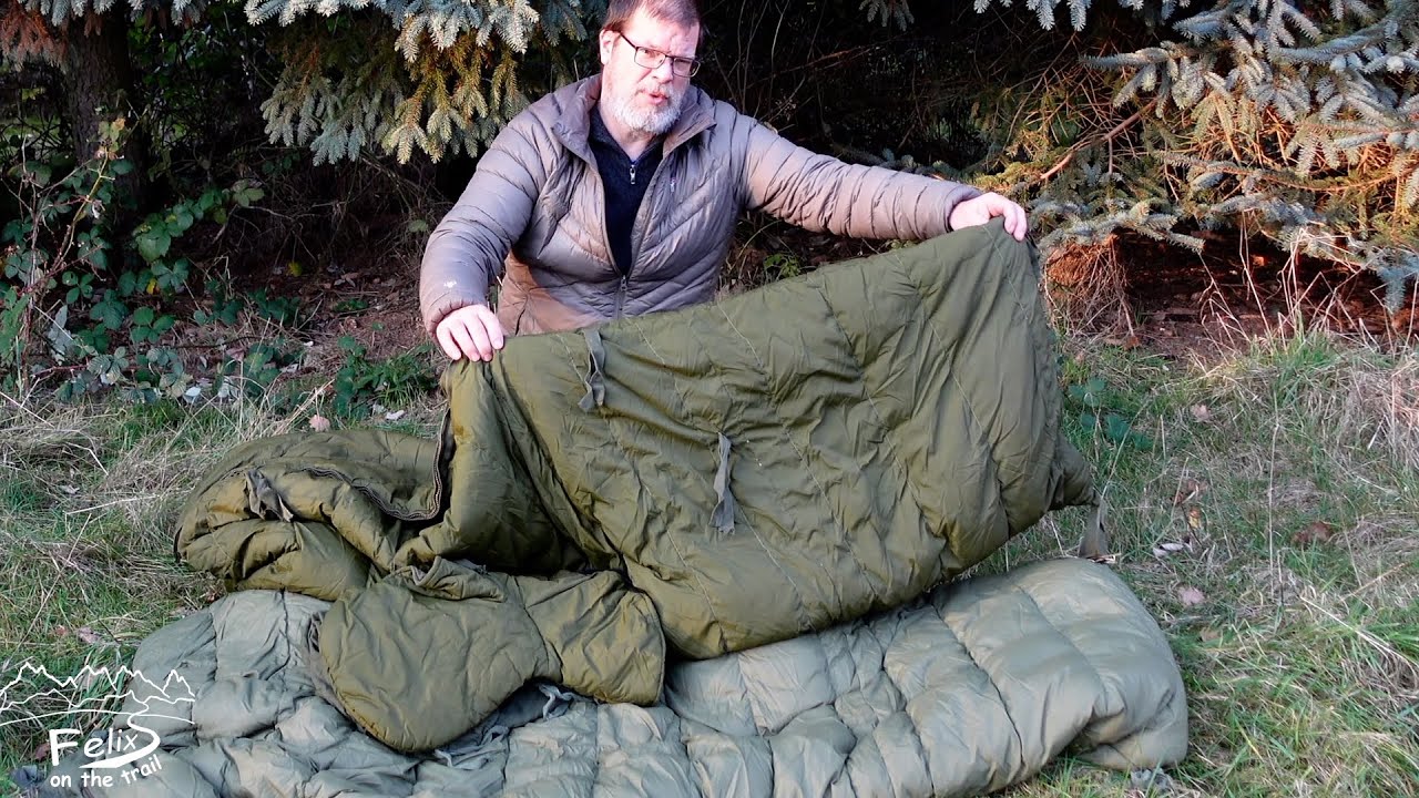 Review KSK BW Schlafsack Fernspäher - original 5 teiliges Daunensystem bis -35°C