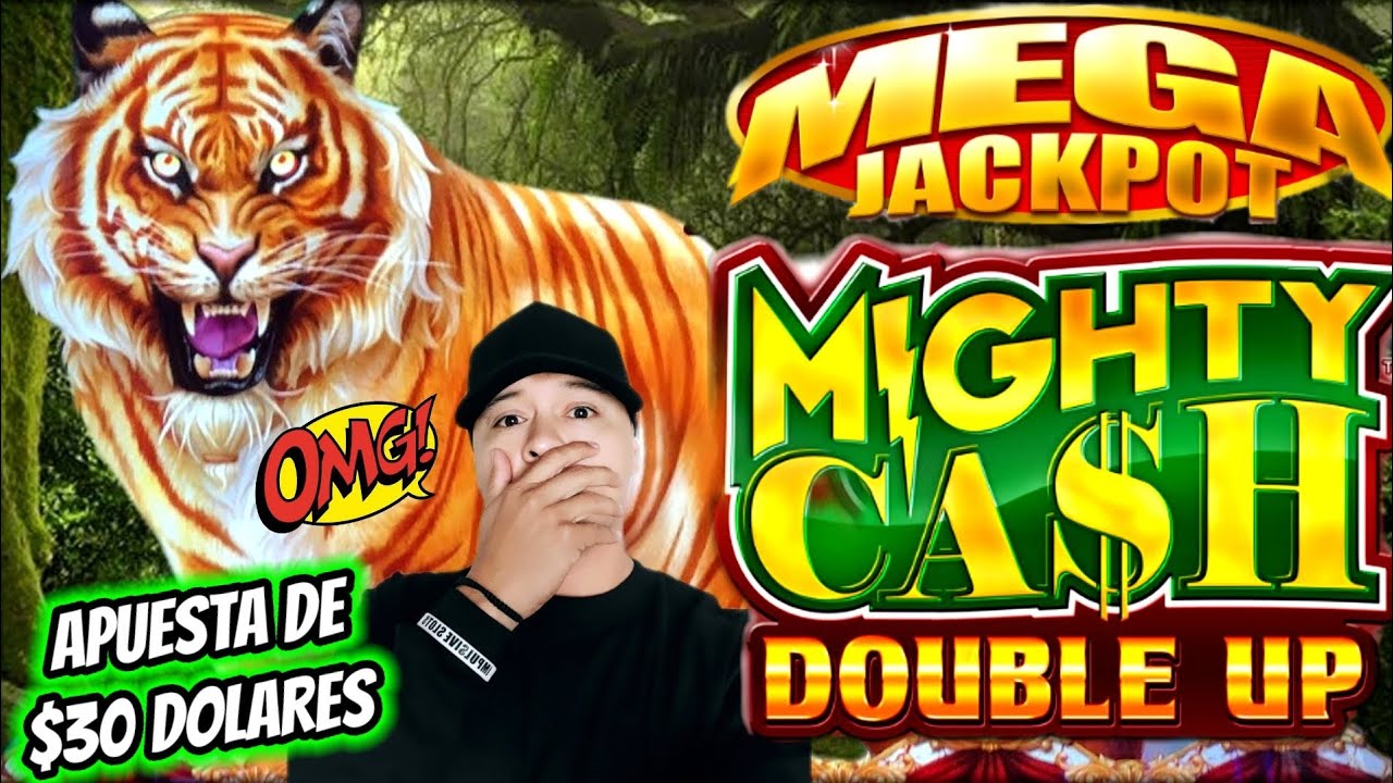 🐅 MI JACKPOT MAS GRANDE EN MIGHTY CASH DOUBLE UP  #comoganarenelcasino | Slots Español EP.83
