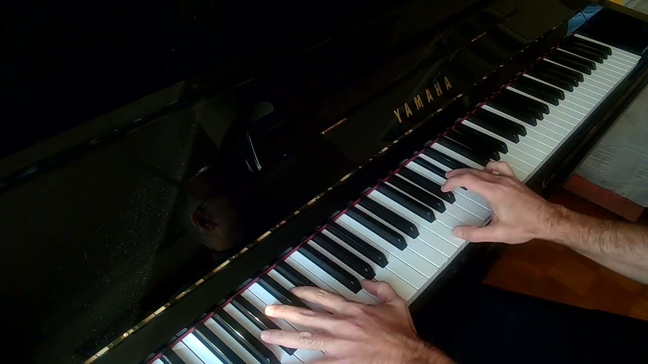 Desafinado, piano solo, medium bossa nova, advanced level