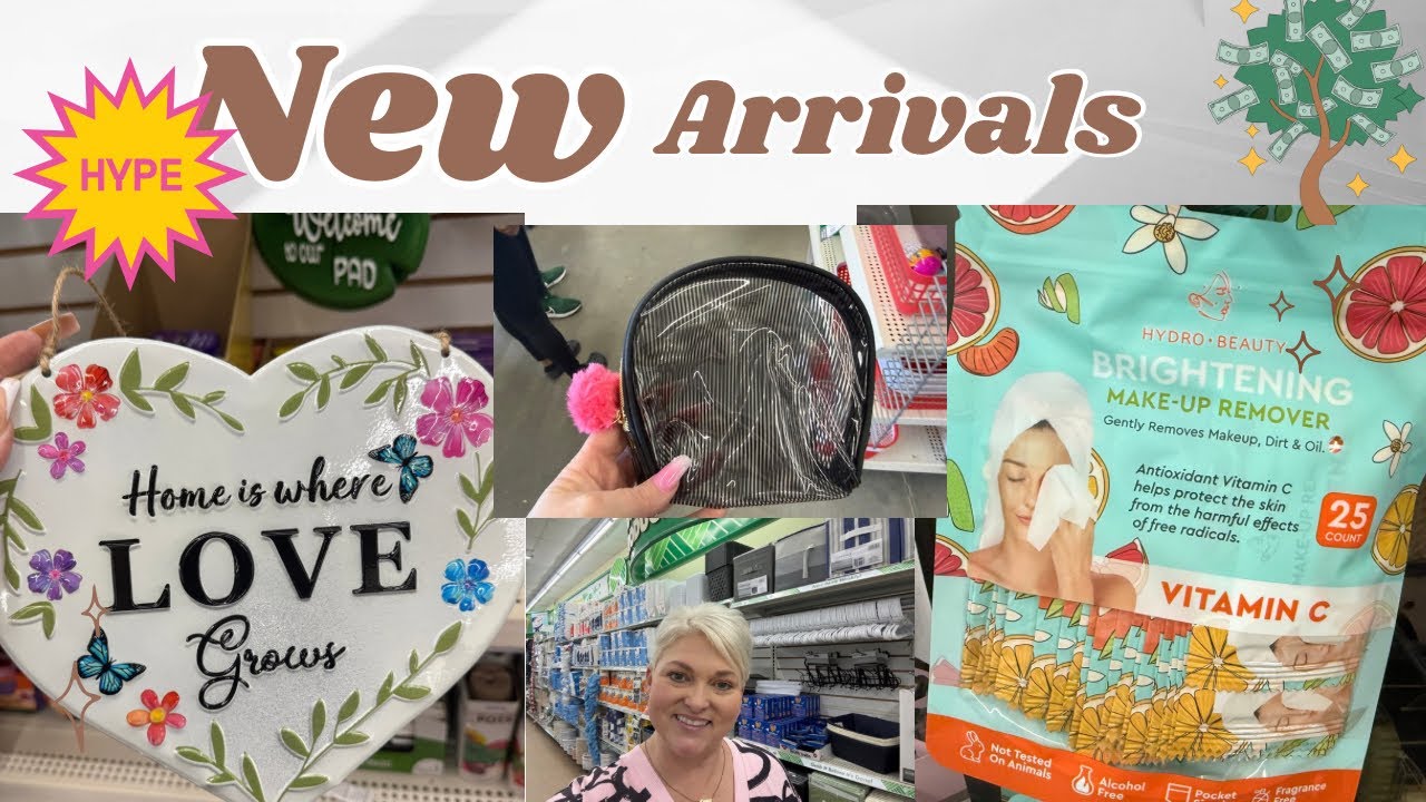 Новые поступления в магазине Dollar Tree вместе со мной… Новые находки за четверть доллара 🤩