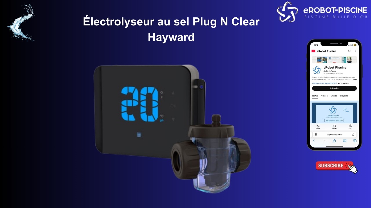 Électrolyseur au sel Plug N Clear Hayward