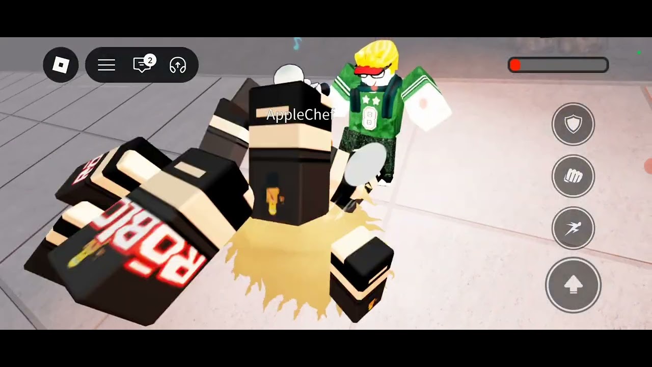 Cristhian:jugando de la batalla con mi primo más fuerte 