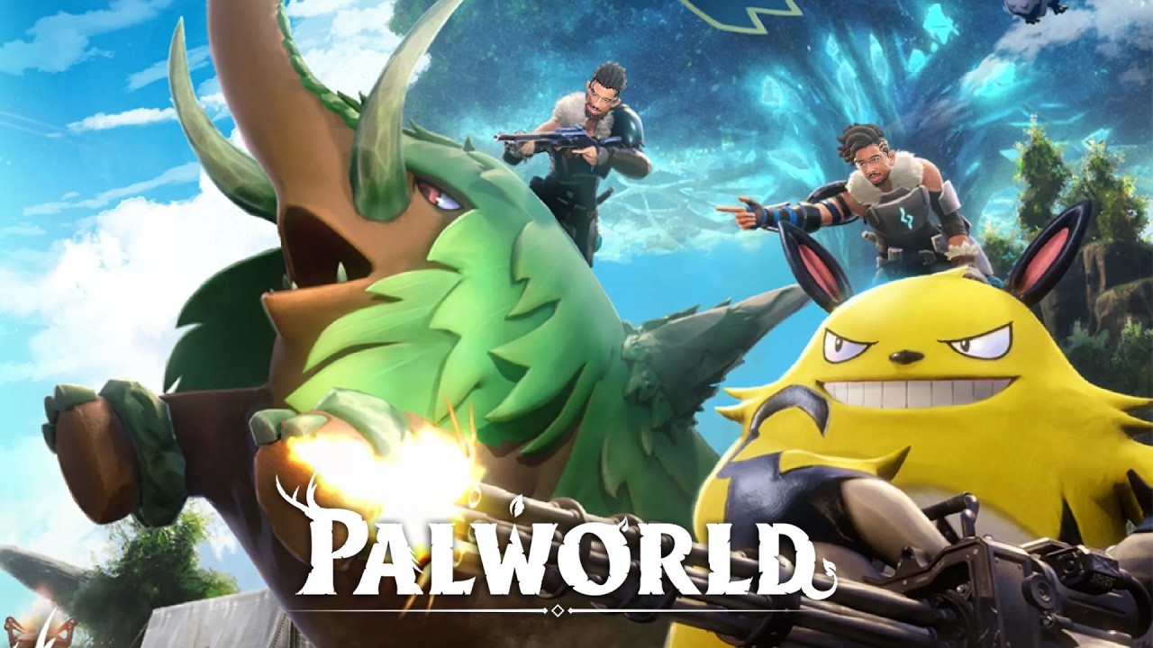 Playing Palworld.  Come enjoy the fun Ep.1
