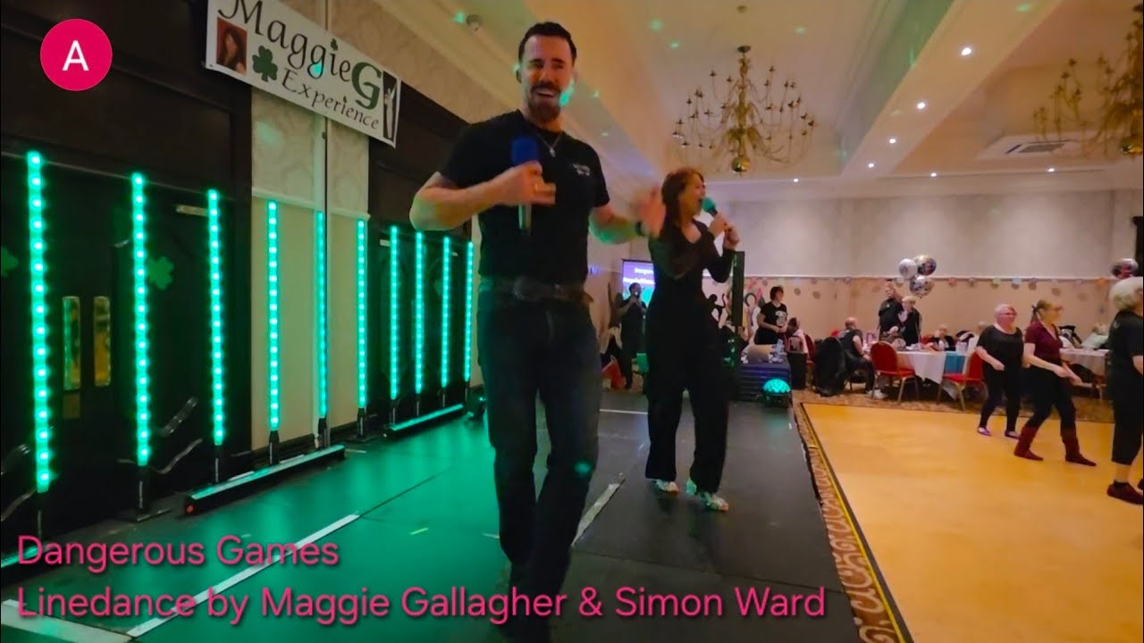 Dangerous Games - Linedance by Maggie Gallagher & Simon Ward @MaggieGExpNov25