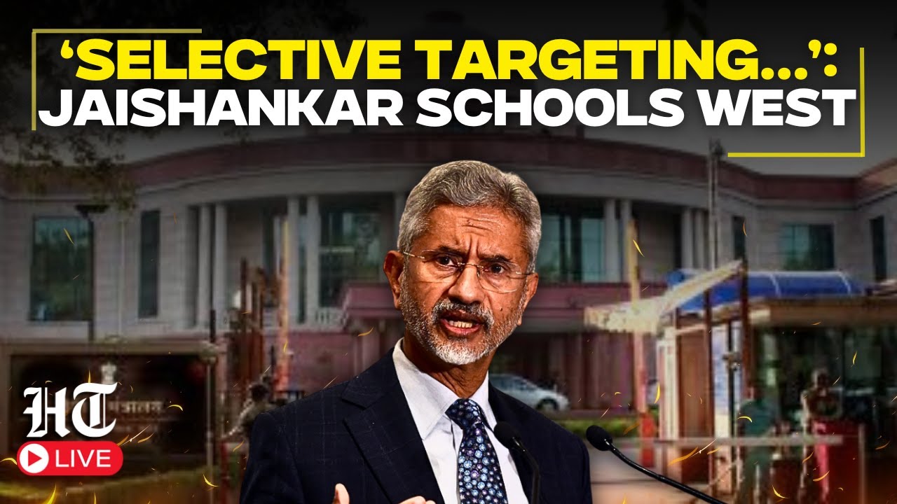 Jaishankar LIVE | India&rsquo;s FM Talks Ukraine With Polish FM; &lsquo;Selective Targeting Of India Is Unfair&rsquo;