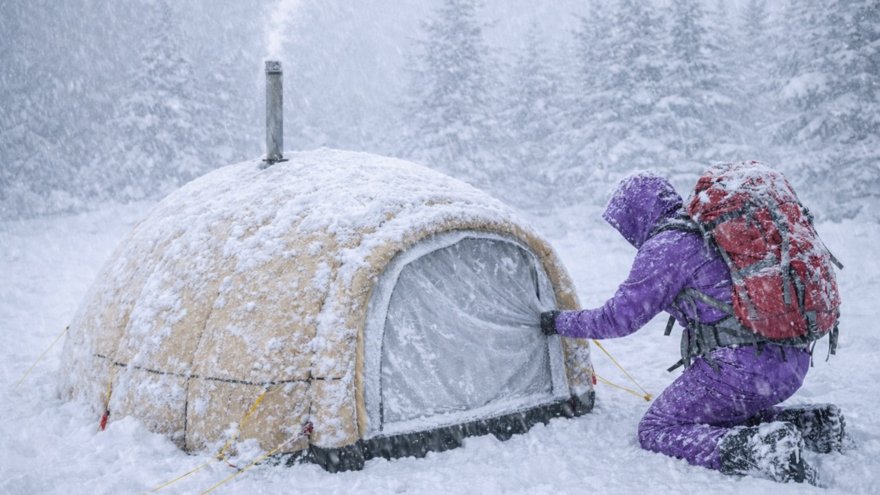 Surviving Insulated Tents are the BEST Choice for Extreme Cold Weather