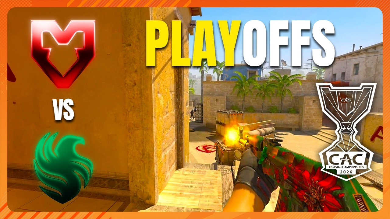 SEMI-FINALS! Falcons vs MOUZ - HIGHLIGHTS - CS Asia Championships 2026 | CS2