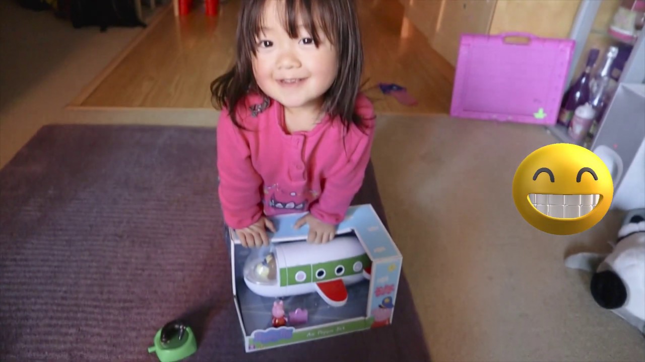 Peppa Pig Plane Unboxing #livewellplaywell