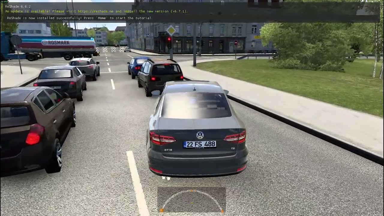 Euro Truck Simulator 2 Wolkswagen Jetta mod