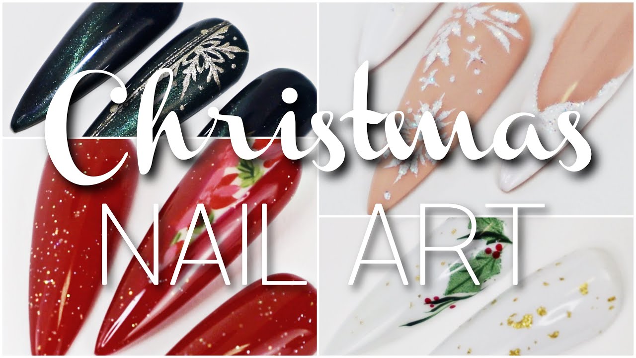 EASY TUTORIALS | CHRISTMAS NAIL ART