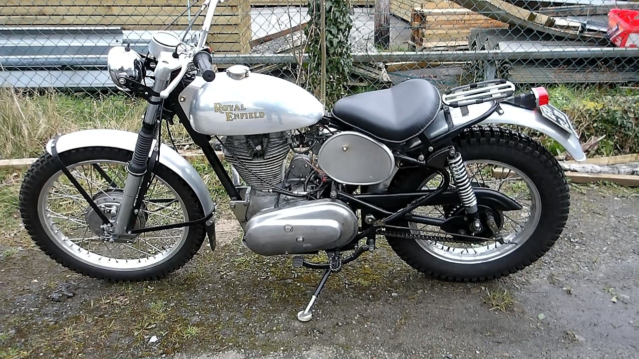Royal Enfield Bullet 500 Asbo 53 - Short test ride, slightly shaky camera positioning!