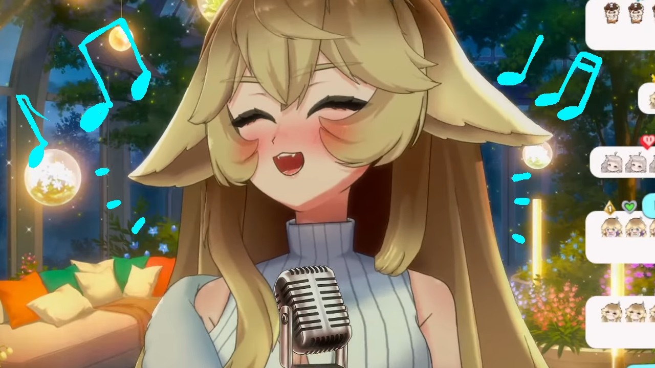 【GER】kurz karaoke teststream.