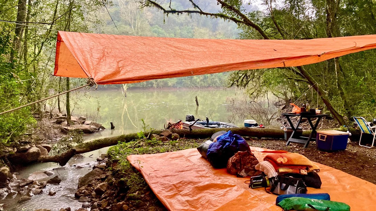 Você precisa pescar e acampar  nesse lugar ,café de manhã e peixe frito