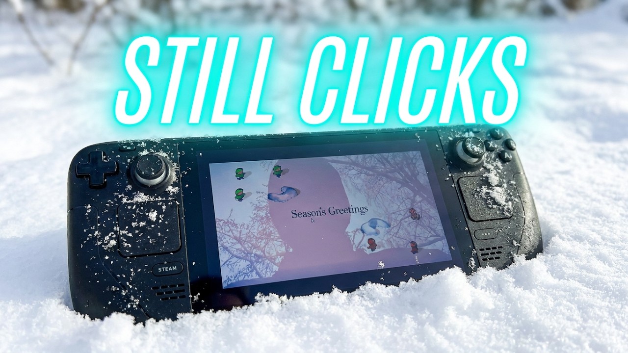 Snowcraft Gameplay in Real Snow &ndash; A 1999 Flash Game