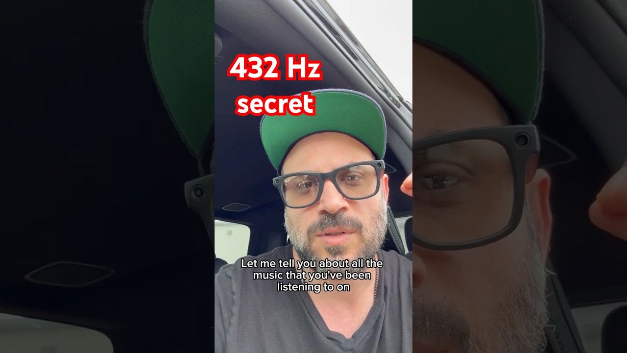 432 Hz secret - the truth about 432 Hertz music on YouTube, Spotify and Apple Music #432hz