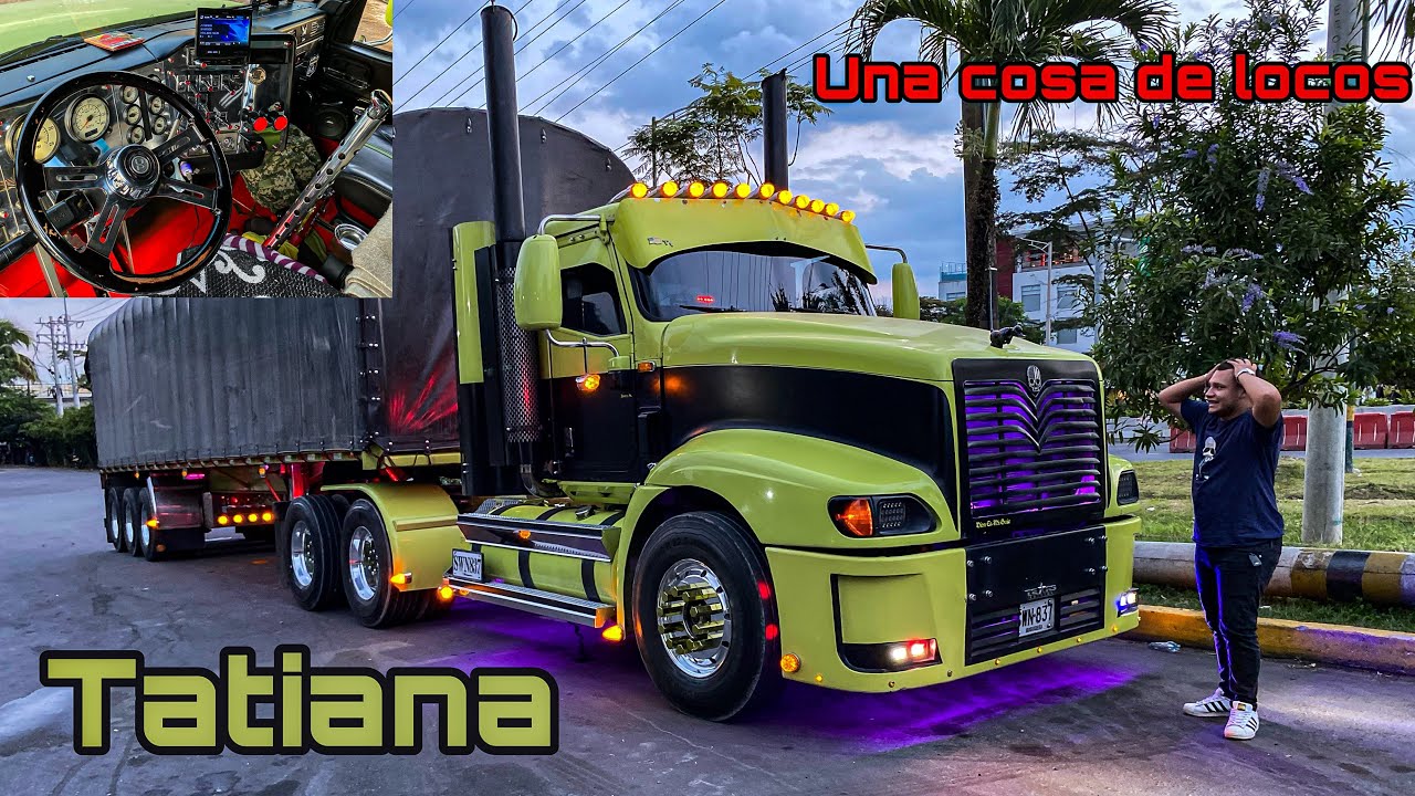 Modificaciones por montones tiene Tatiana una de las tractomulas más famosas de Colombia 🇨🇴