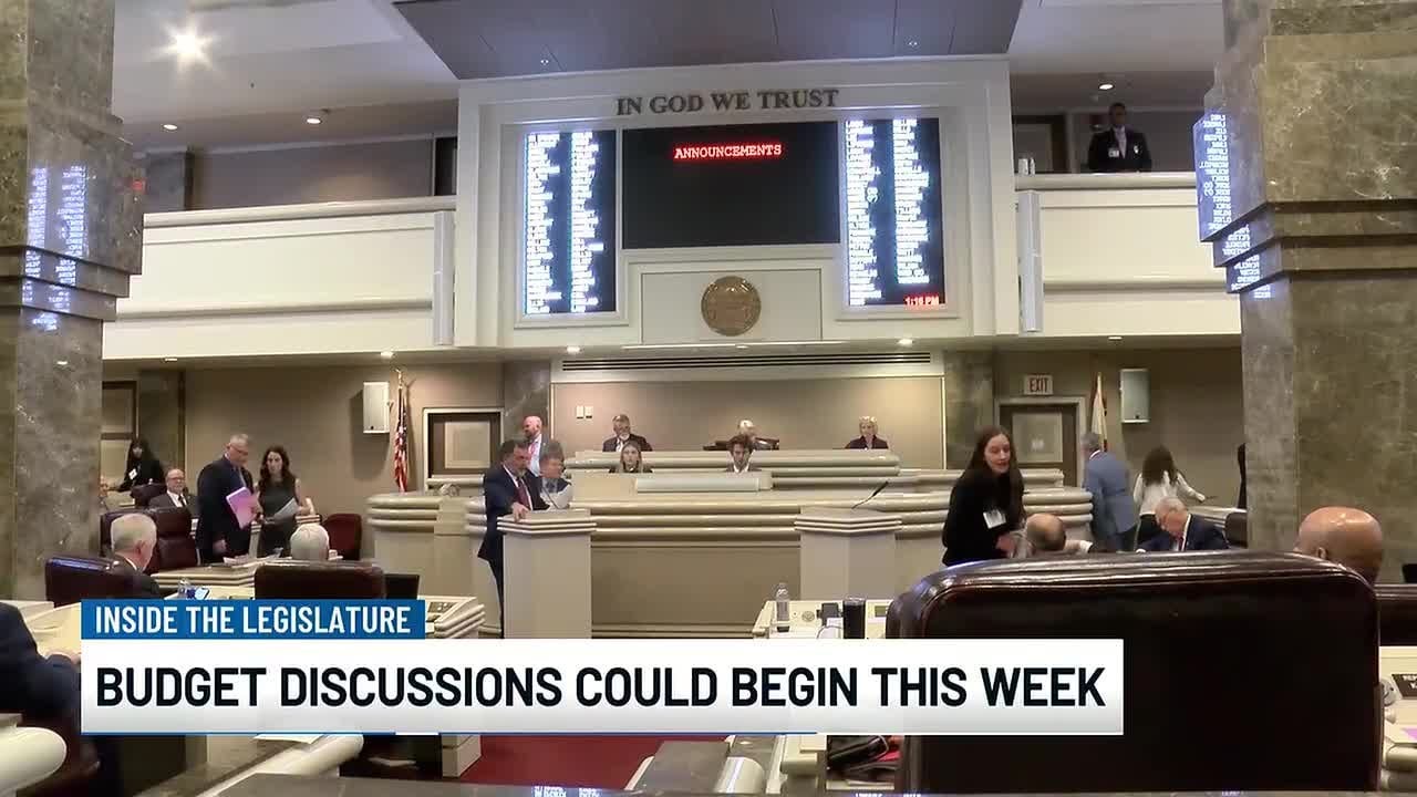 State budget discussions in Montgomery could start this week