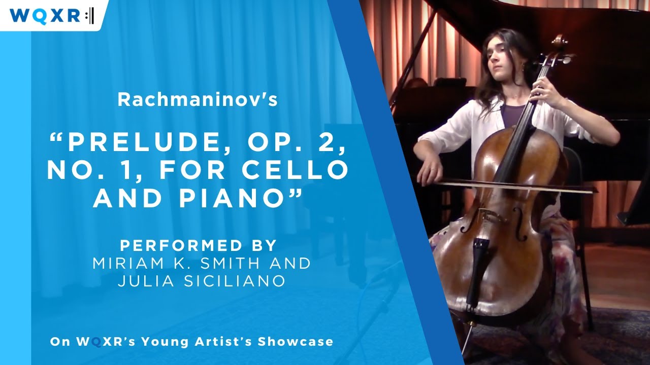 Sergei Rachmaninov's Prelude, Op. 2, No. 1, for Cello and Piano