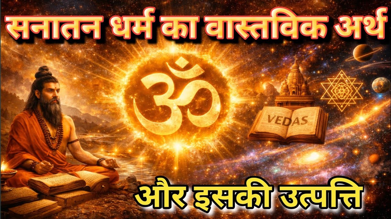 सनातन धर्म का वास्तविक अर्थ और इसकी उत्पत्ति | Sanatan Dharma Explained | Tridev Gatha