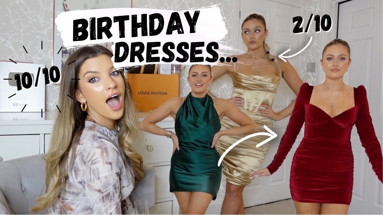SISTER RATES MY 25TH BIRTHDAY DRESSES!! OhPolly, HouseofCB, PRETTYLITTLETHING & more!