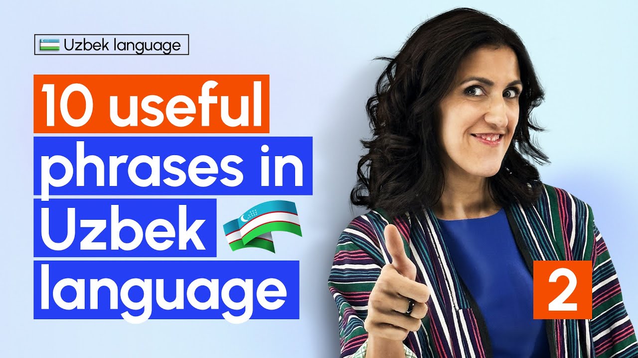 10 useful phrases in Uzbek language | 2nd lesson | Uzbek language for beginners