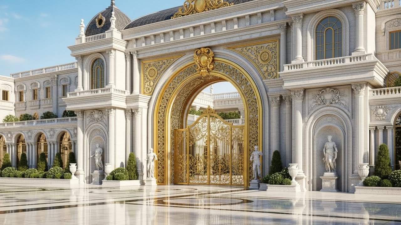 Palais Doré - An Exquisite Journey Through the Golden Dream Palace & Timeless Mansion of Grandeur