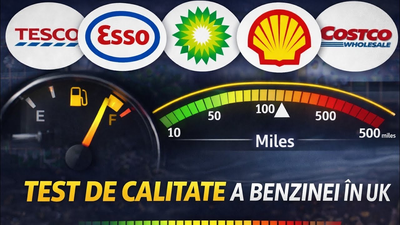 Am testat benzina cea mai populară din UK, care te duce cel mai departe!