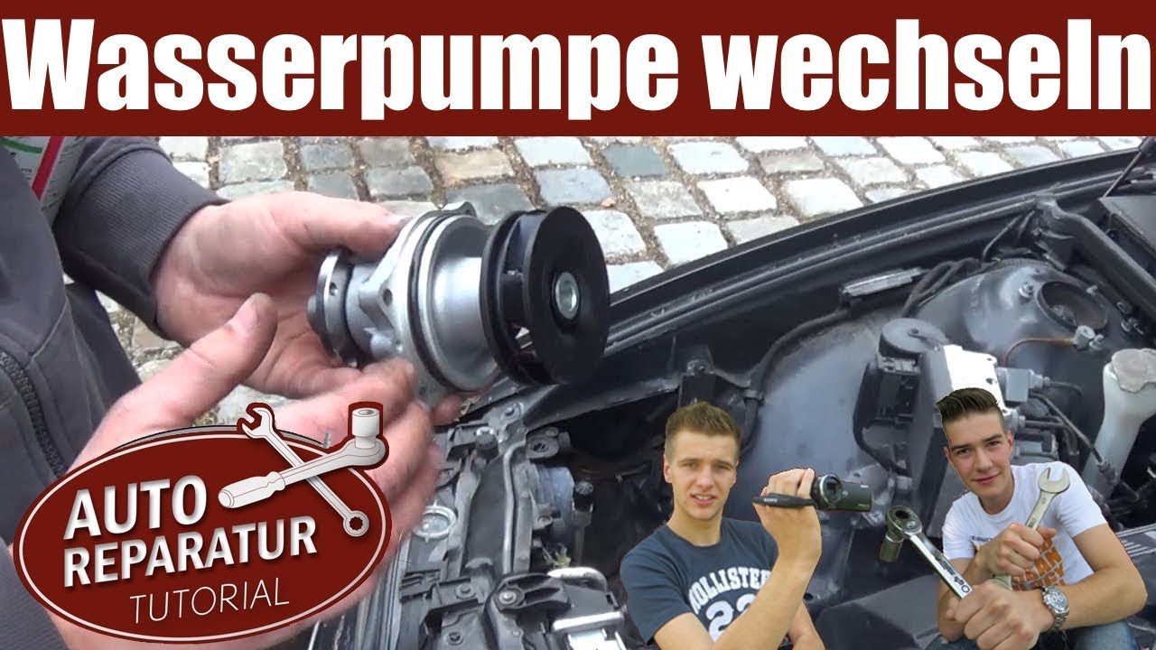 Wasserpumpe wechseln |  erneuern tauschen | BMW 6 Zylinder | DIY Tutorial