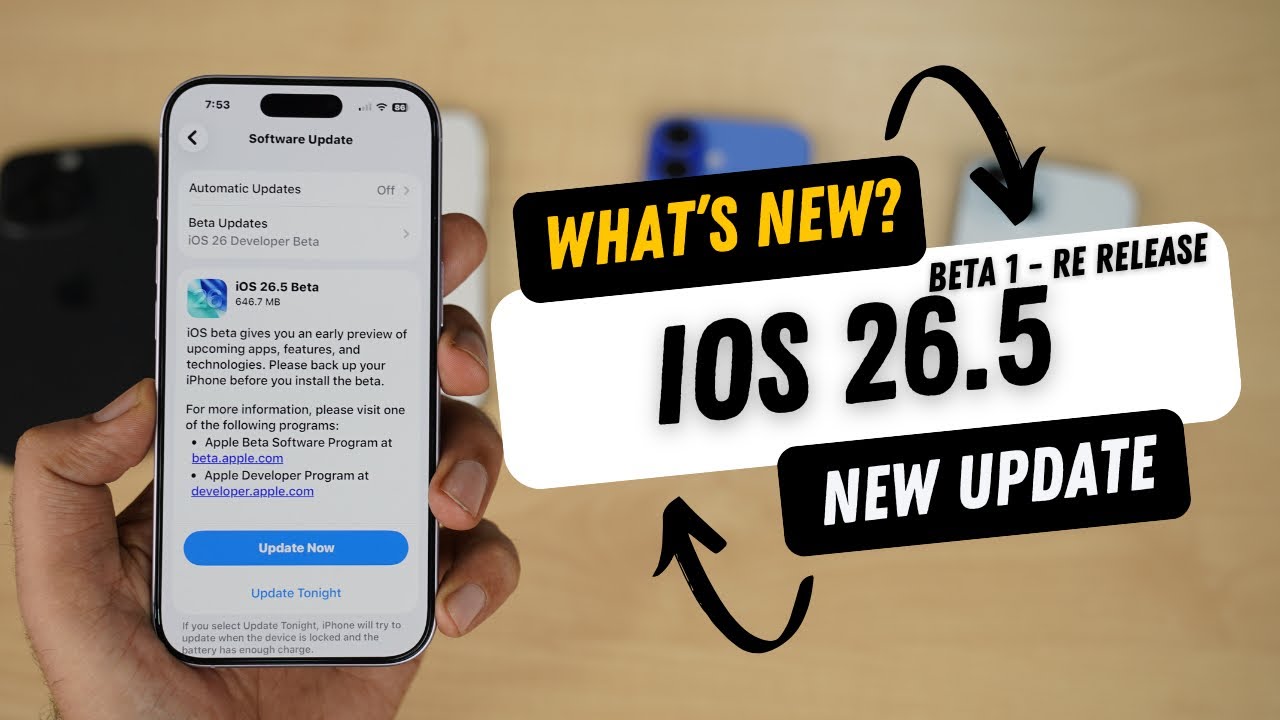 iOS 26.5 Beta 1 Re-Release | What's New?